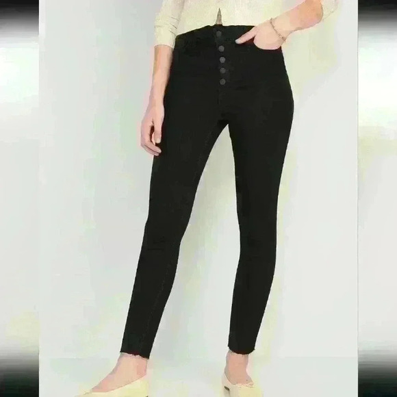 OLD NAVY | Women's High-Waisted Rockstar 360  Stretch Super Skinny Jeans - Picture 1 of 8